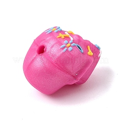 Day of the Dead & Halloween 3D Silicone Beads&nbsp;SL-CBA7785-02