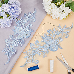 Sew on Flower Appliques&nbsp;PATC-WH0005-42C