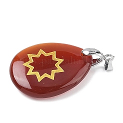 Natural Mixed Gemstone Pendants&nbsp;G-F786-09G
