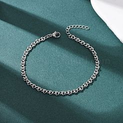 304 Stainless Steel Chain Bracelets&nbsp;BJEW-P376-03P