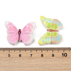 Opaque Resin Enamel Cabochons&nbsp;CRES-D308-05