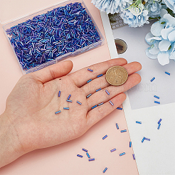 2000Pcs Glass Bugle Beads&nbsp;SEED-HY0001-14A