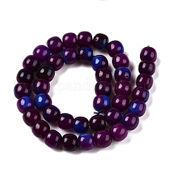 Dyed Natural White Jade Beads Strands&nbsp;G-T138-D26