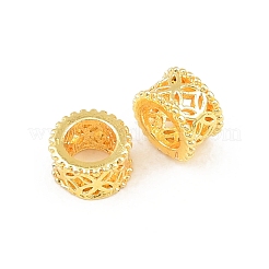 Brass European Beads&nbsp;KK-A292-03B-G