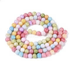 Opaque Ombre Effect Dyed Glass Beads Strands&nbsp;GLAA-Q106-04A-M01
