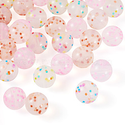 30Pcs 3 Colors Transparent Silicone Focal Beads&nbsp;SIL-TA0002-83