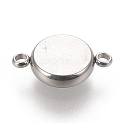 Non-Tarnish 304 Stainless Steel Links Connectors Settings&nbsp;X-STAS-K202-02C-P