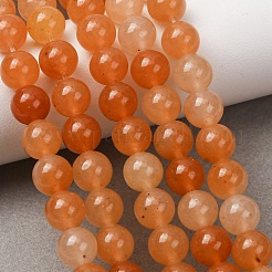 Natural Red Aventurine Beads Strands&nbsp;G-H067-A02-8MM