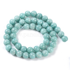 Natural Amazonite Beads Strands&nbsp;G-F602-02-8mm