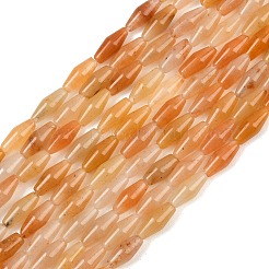 Natural Red Aventurine Beads Strands&nbsp;G-C270-C01