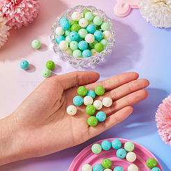 Opaque Acrylic Beads&nbsp;OACR-TAC0014-06D