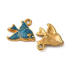 304 Stainless Steel Enamel Pendants&nbsp;STAS-Q363-01A-G