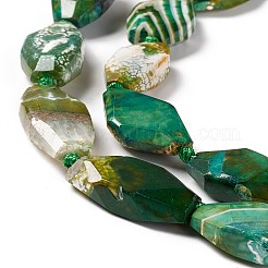Natural Agate Beads Strands&nbsp;G-F719-13B