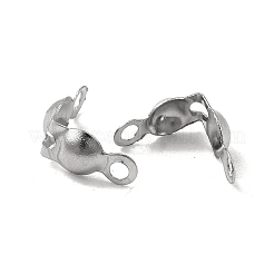 Non-Tarnish 304 Stainless Steel Bead Tips&nbsp;STAS-P319-33P-01