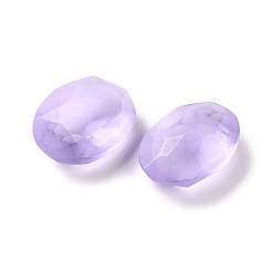 Frosted Glass Rhinestone Cabochons&nbsp;RGLA-G022-05A-371