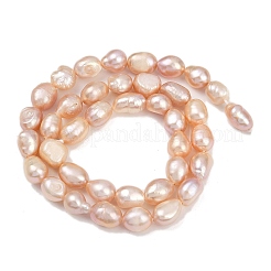 Natural Cultured Freshwater Pearl Beads Strands&nbsp;PEAR-P064-20J-03F