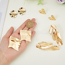4 Pairs 4 Styles Alloy Stud Earrings&nbsp;EJEW-FI0001-61