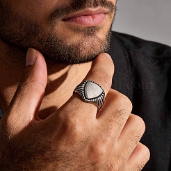 304 Stainless Steel Finger Rings for Men&nbsp;WG77B4D-01
