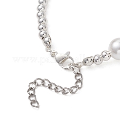 Mother's Day Heart Alloy Charm Bracelets&nbsp;BJEW-JB13133