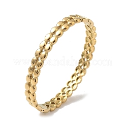 304 Stainless Steel Hinged Cuff Bangles&nbsp;SA-CBAB92B-01G