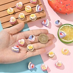 20Pcs Opaque Resin Beads&nbsp;RESI-YW0006-26