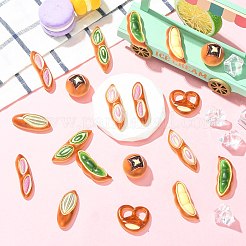 40Pcs Resin Cabochons&nbsp;RESI-CJZ0001-08