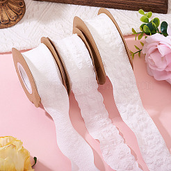 3Rolls 3 Styles Wrinkle Polyester Ribbon&nbsp;OCOR-TA0003-04