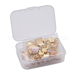 60Pcs 30 Style Alloy Enamel Pendants&nbsp;ENAM-LS0001-06LG