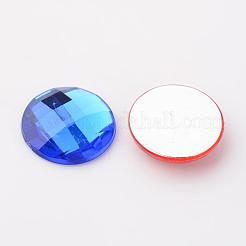 Imitation Taiwan Acrylic Rhinestone Flat Back Cabochons&nbsp;GACR-D002-16mm-M