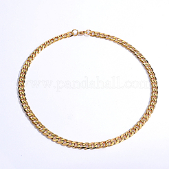 201 Stainless Steel Cuban Link Chain Necklaces&nbsp;DY8311-1
