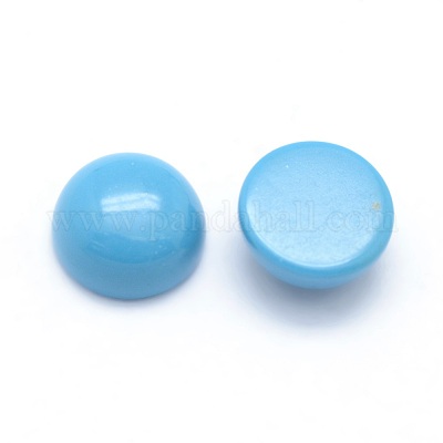 Synthetic Turquoise Cabochons&nbsp;G-P393-R54-12MM-1