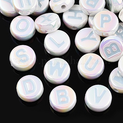UV Plating Enamel Acrylic Beads&nbsp;PACR-N015-01D-1