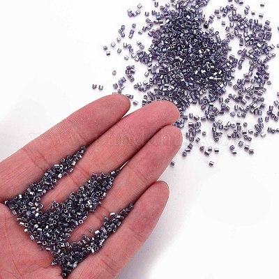 Glass Bugle Beads&nbsp;SEED-S032-11A-111A-1