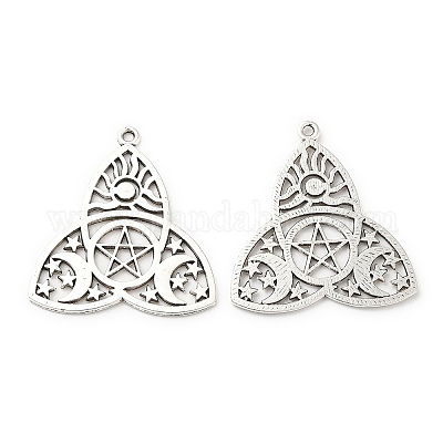 Tibetan Style Alloy Pendants&nbsp;PALLOY-I220-04AS-1