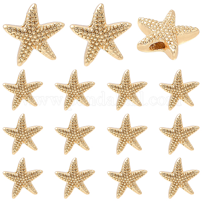 14Pcs Rack Plating Brass Beads&nbsp;KK-BBC0022-48-1