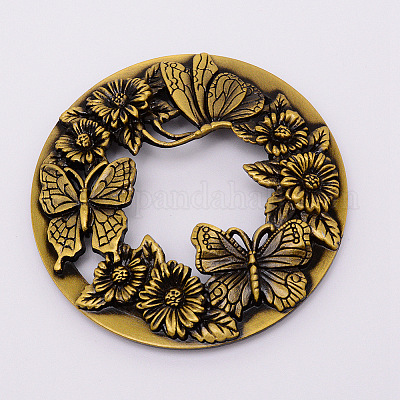 Zinc Alloy Cover&nbsp;PALLOY-WH0070-57AB-1