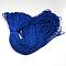 Polyester & Spandex Cord Ropes, 16-Ply, Solid Color, for Shoe Lace Cord Making, Medium Blue, 2mm, about 109.36 yards(100m)/bundle