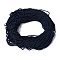 Polyester Cord, Twisted Cord, Prussian Blue, 5mm, about 97~100m/bundle