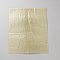 Rhinestone Sticker, Rectangle, Topaz, 240x200x1.7mm