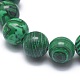 Synthetic Malachite(Dyed) Bead Stretch Bracelets&nbsp;BJEW-K212-C-031-3