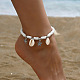 Handmade Heishi Polymer Clay Beaded Anklets&nbsp;WG57D89-03-1