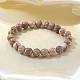 Natural Maifanite/Maifan Stone Bead Stretch Bracelets&nbsp;BJEW-K212-B-044-6