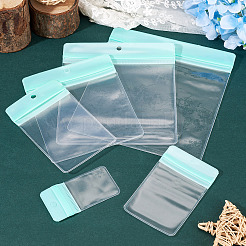 70Pcs 6 Styles Rectangle Transparence EVA Zip Top Gift Bags&nbsp;OPP-TA0001-25A