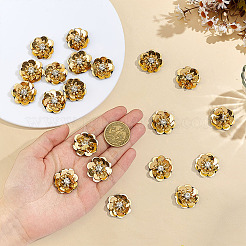 20Pcs Flower Sew on Rhinestone&nbsp;DIY-MA0006-93