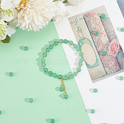 Natural Green Aventurine Beads Strands&nbsp;G-OC0001-64-6mm