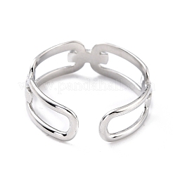 Tarnish Resistant 304 Stainless Steel Finger Rings&nbsp;RJEW-L102-08P