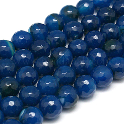 Natural Agate Beads Strands&nbsp;G-S042-10mm-5