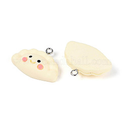Opaque Resin Pendants&nbsp;RESI-D057-07P-01