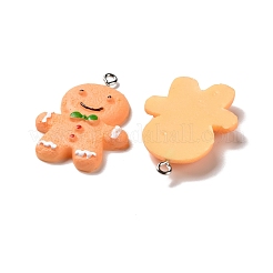 Christmas Opaque Resin Pendants&nbsp;RESI-E022-03P-01