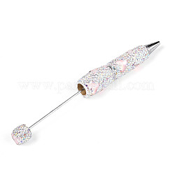 Fishtail Resin & Polymer Clay Pave Rhinestone Ball-Point Pen&nbsp;AJEW-T013-05E